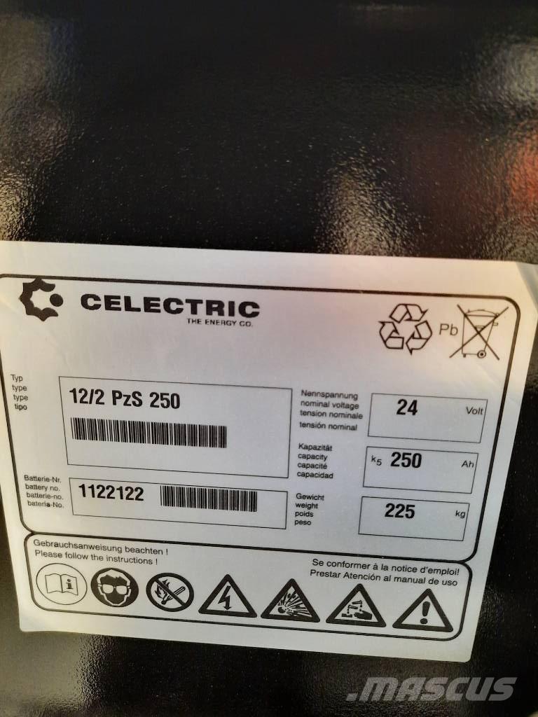 Mitsubishi SBP12N3I Παλετοφόρα πεζού χειριστή με ιστό
