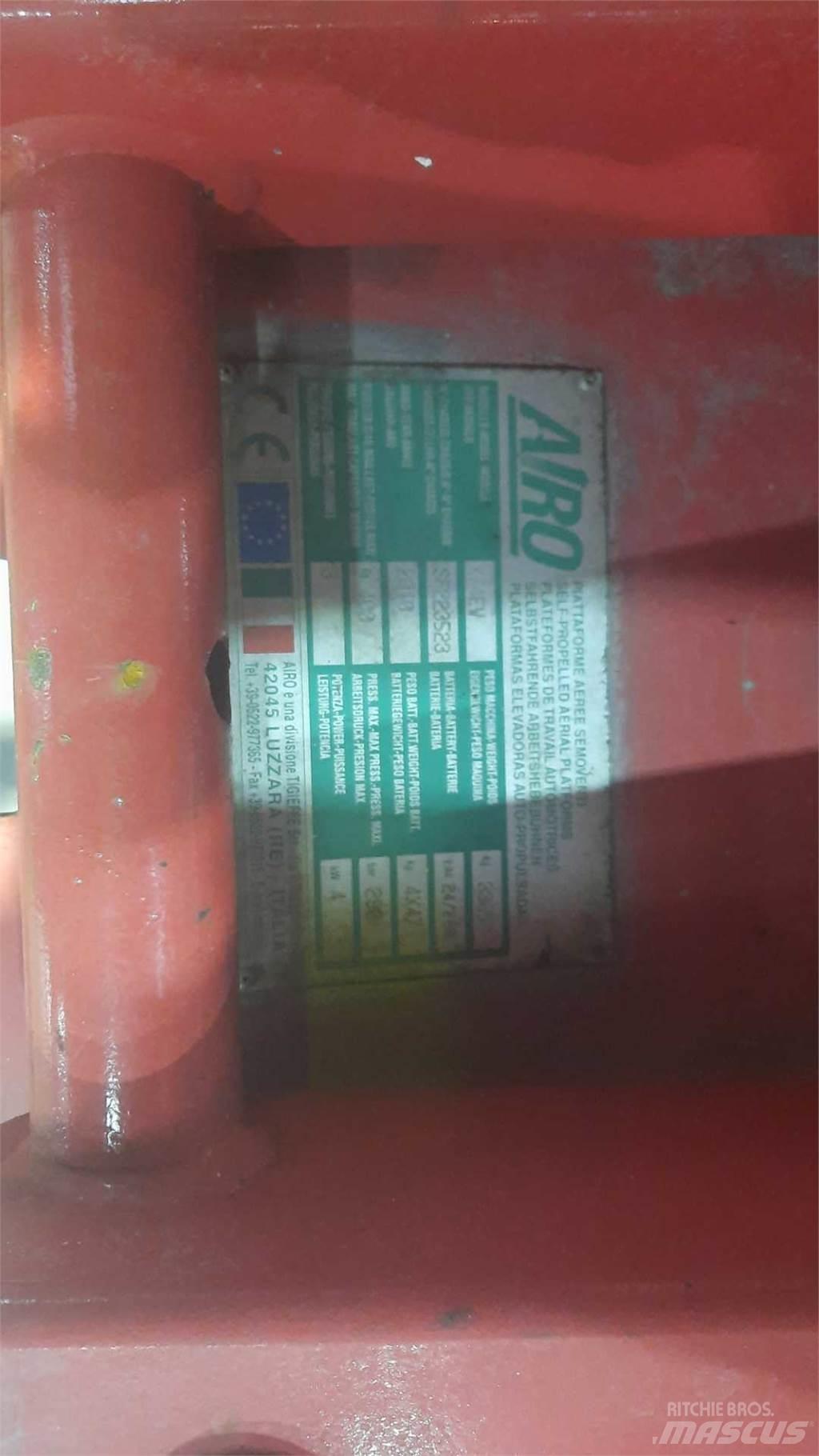 Airo X14EW Ανυψωτήρες ψαλιδωτής άρθρωσης