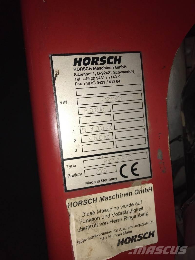 Horsch Pronto 6  KR Συνδυαστικοί σπορείς