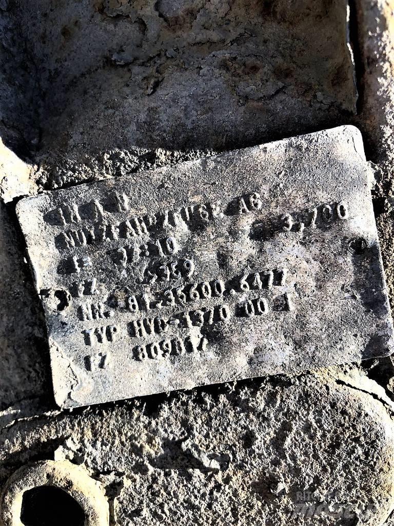 MAN HYD1370-00 Άξονες