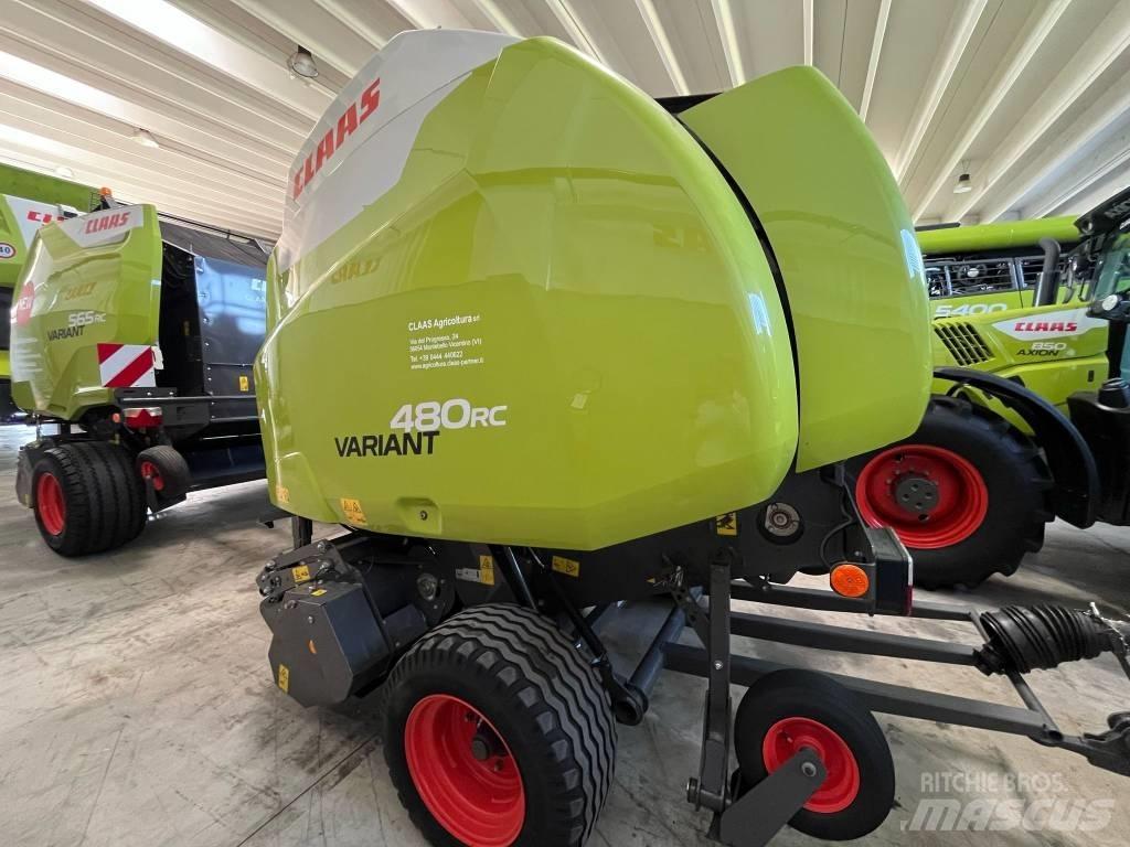 CLAAS Variant 480 RC Πρέσες κυλινδρικών δεμάτων