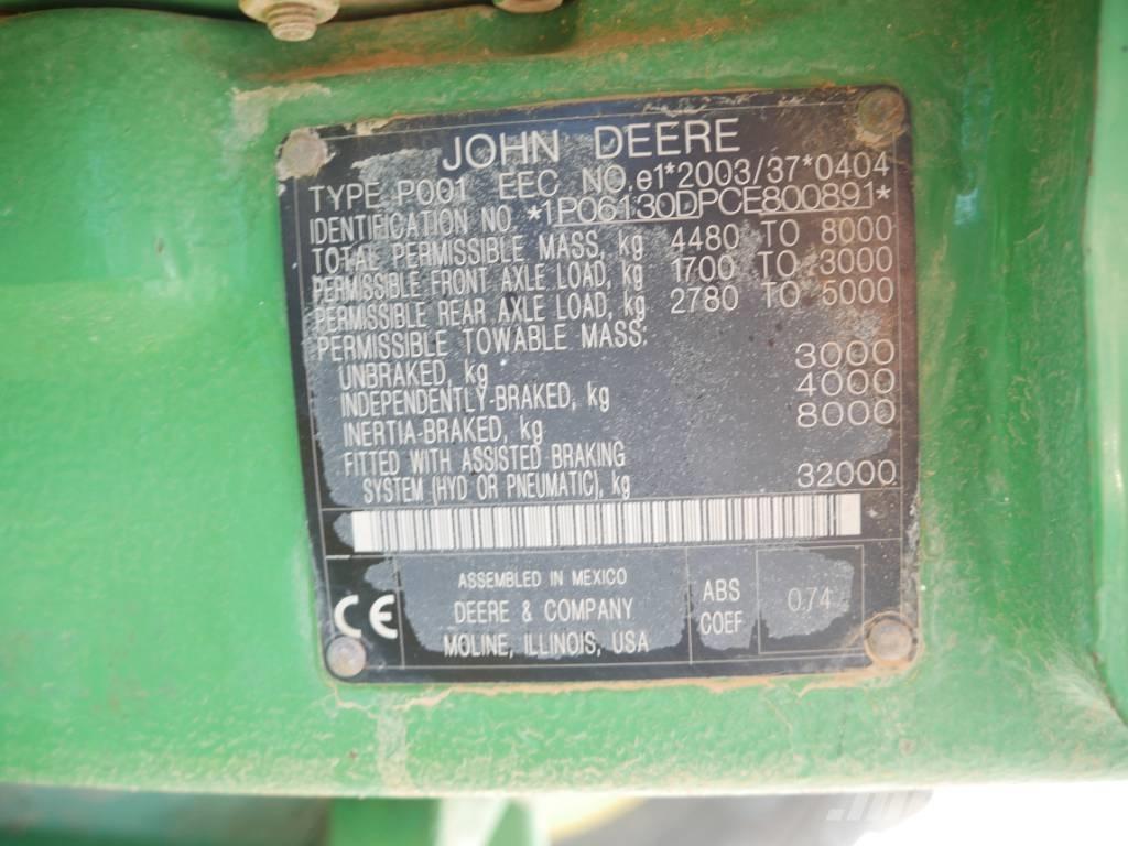 John Deere 6130 D Τρακτέρ