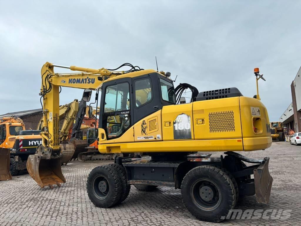 Komatsu PW 180-7 Εκσκαφείς με τροχούς - λάστιχα