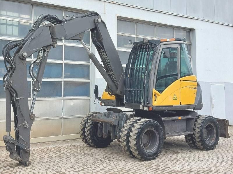 Mecalac 714 MW Εκσκαφείς με τροχούς - λάστιχα