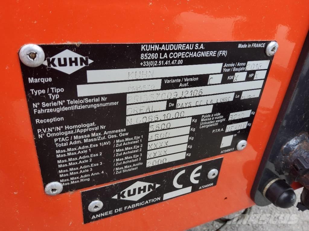 Kuhn Primor 5570 M Τεμαχιστές, κόπτες και ξετυλιχτές δεμάτων