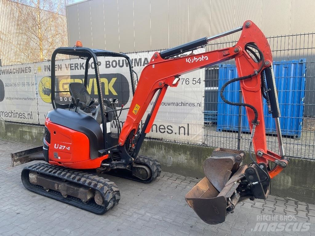 Kubota U 27-4 Εκσκαφάκι (διαβολάκι) < 7t