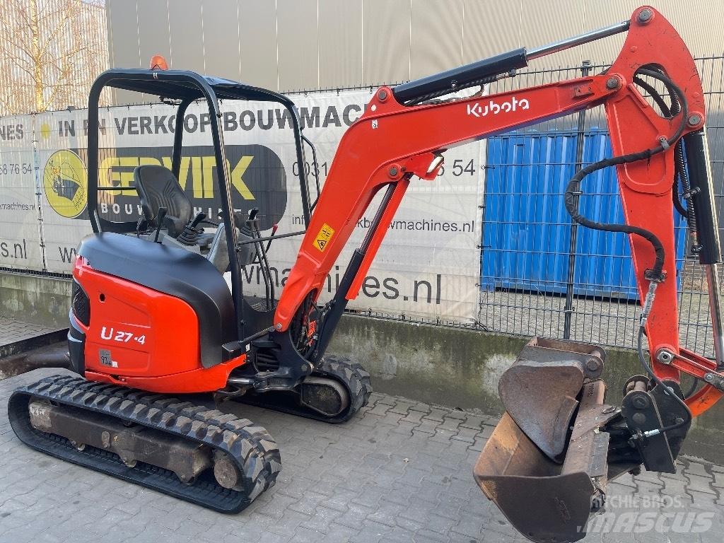 Kubota U 27-4 Εκσκαφάκι (διαβολάκι) < 7t