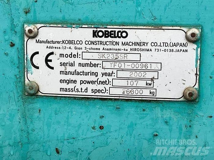 Kobelco SK235 SR Ειδικοί εκσκαφείς