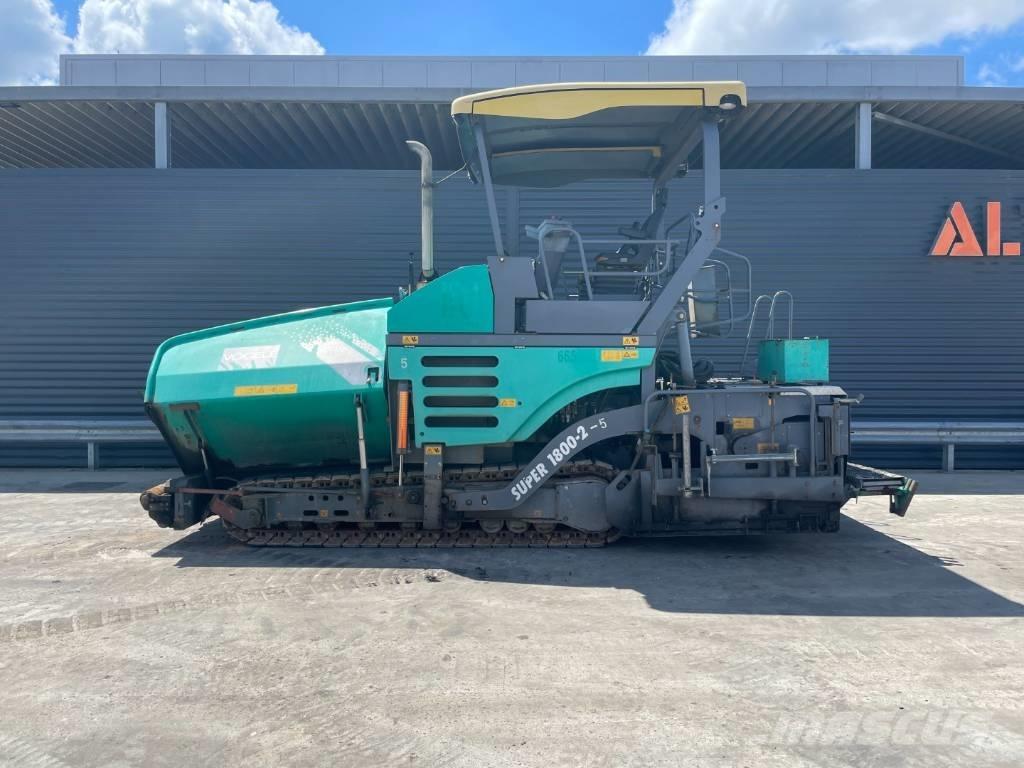 Vögele SUPER 1800-2 Επίστρωση ασφάλτου