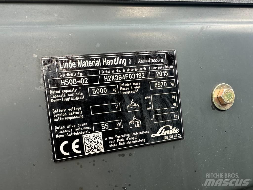 Linde H 50 D Πετρελαιοκίνητα Κλαρκ