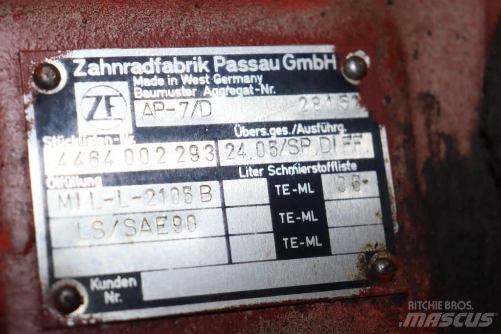 Huddig 960 Άξονες