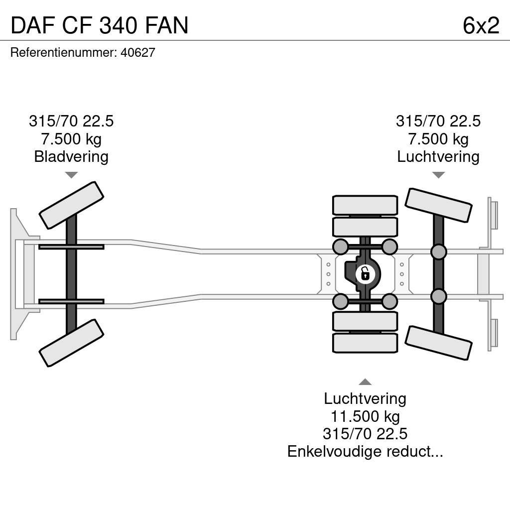 DAF CF 340 FAN Απορριμματοφόρα