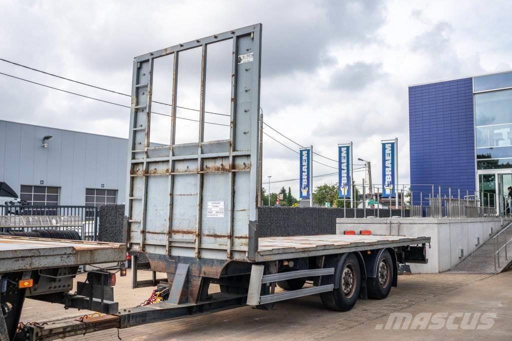 Lecitrailer RC2BD Επίπεδες/πλευρικώς ανοιγόμενες ρυμούλκες