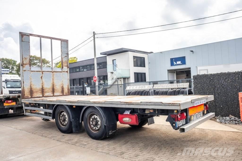 Lecitrailer RC2BD Επίπεδες/πλευρικώς ανοιγόμενες ρυμούλκες