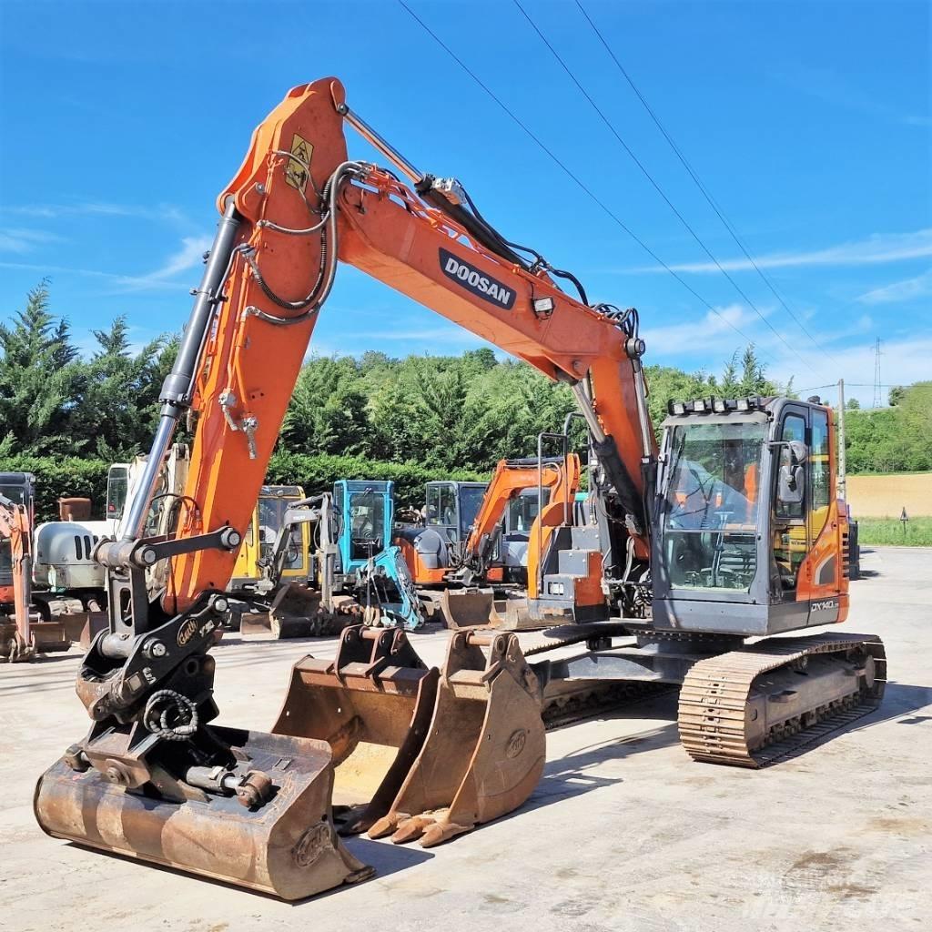 Doosan DX 140 LCR-5 Εκσκαφείς με ερπύστριες