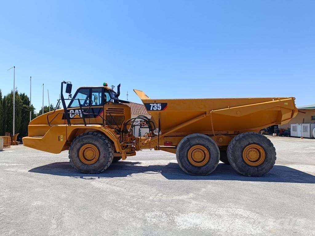 CAT 735 Σπαστό Dump Truck ADT