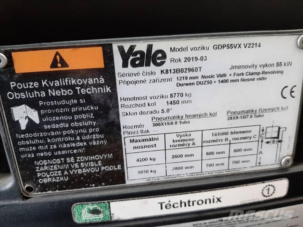 Yale GDP 55 VX Πετρελαιοκίνητα Κλαρκ