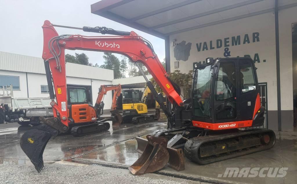 Kubota KX 080 Μίνι εκσκαφείς 7t - 12t