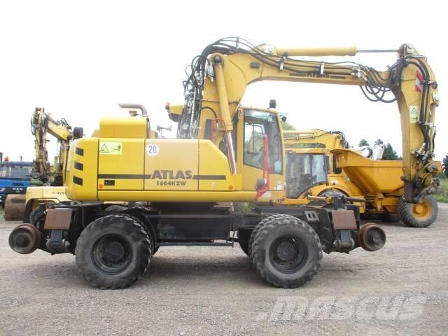 Atlas 1604 ZW Εκσκαφείς με τροχούς - λάστιχα