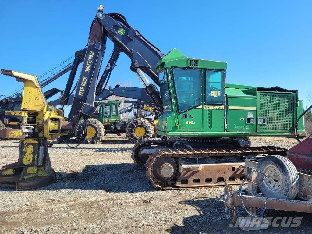 John Deere 853 Κοπτικά ξυλείας