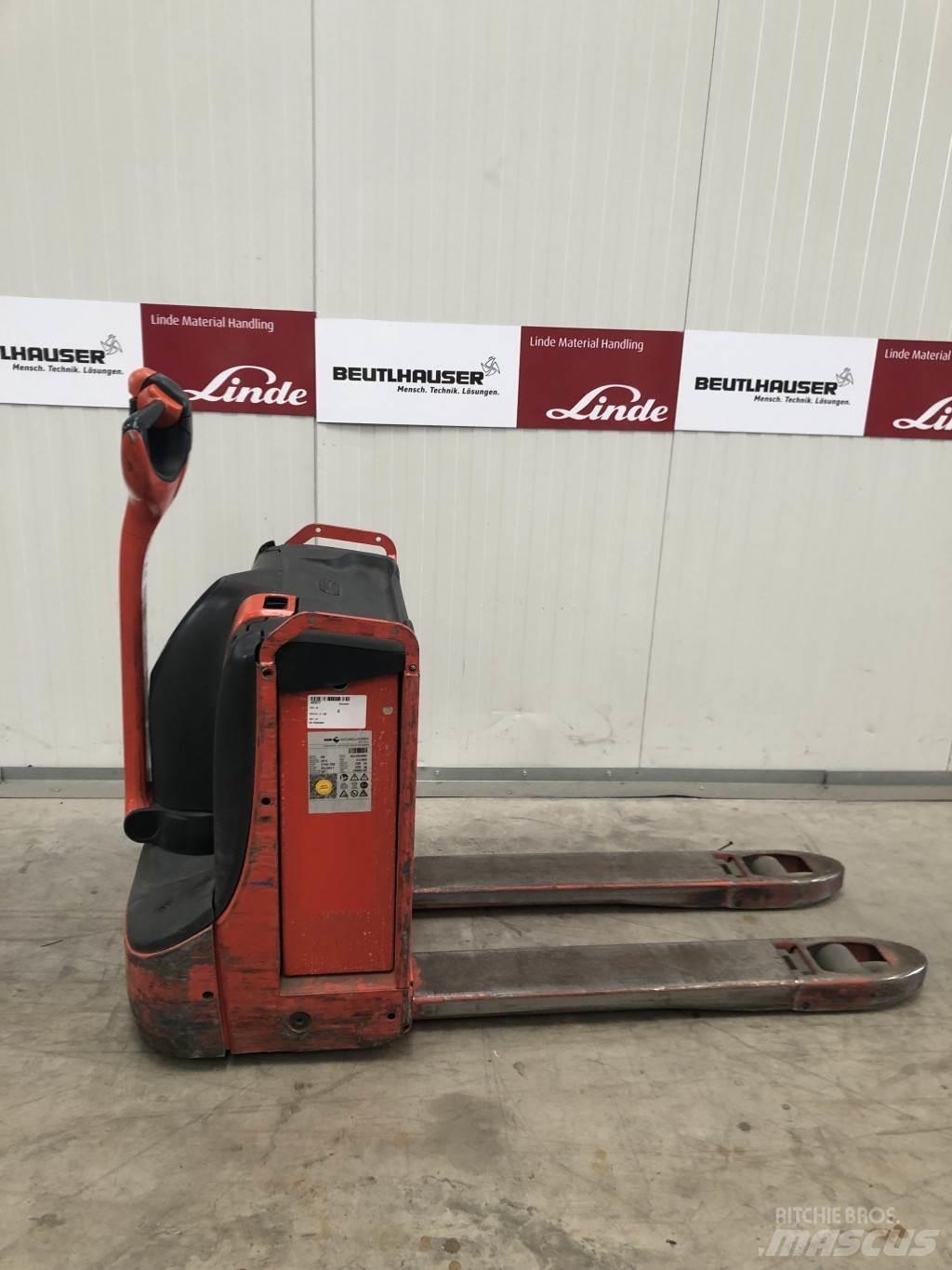Linde T16 Χειροκίνητο περονοφόρο ανυψωτικό