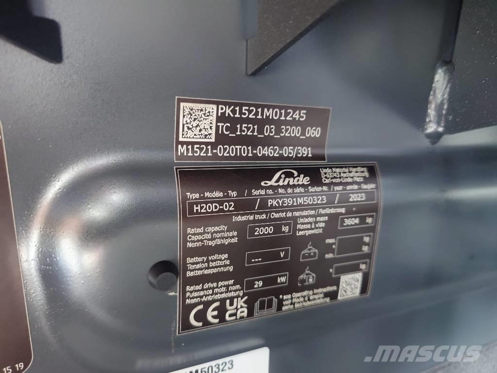 Linde H 20 D Πετρελαιοκίνητα Κλαρκ