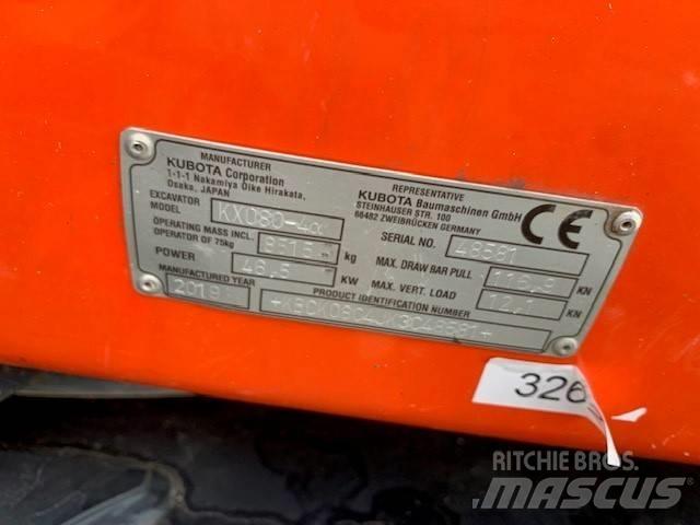 Kubota KX 080-4 Μίνι εκσκαφείς 7t - 12t