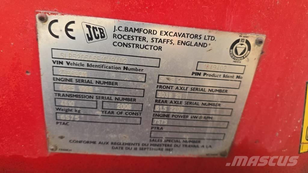 JCB 520-50 Τηλεσκοπικοί ανυψωτές