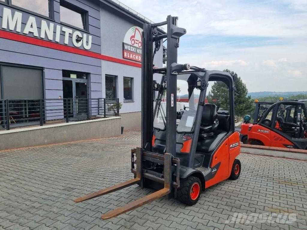 Linde H18T-01 Περονοφόρα ανυψωτικά κλαρκ με φυσικό αέριο LPG