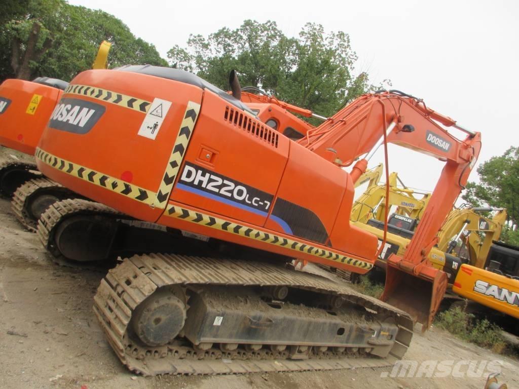 Doosan DH 220 LC Εκσκαφείς με ερπύστριες