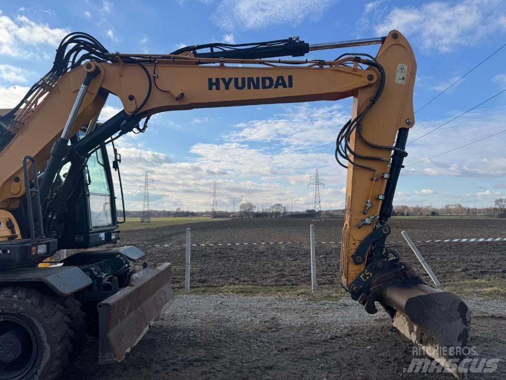 Hyundai HW140 Εκσκαφείς με τροχούς - λάστιχα