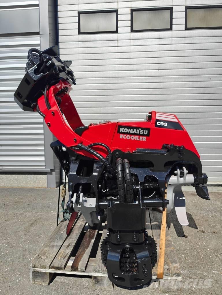 Komatsu C 93 Κεφαλές συλλεκτικών μηχανών