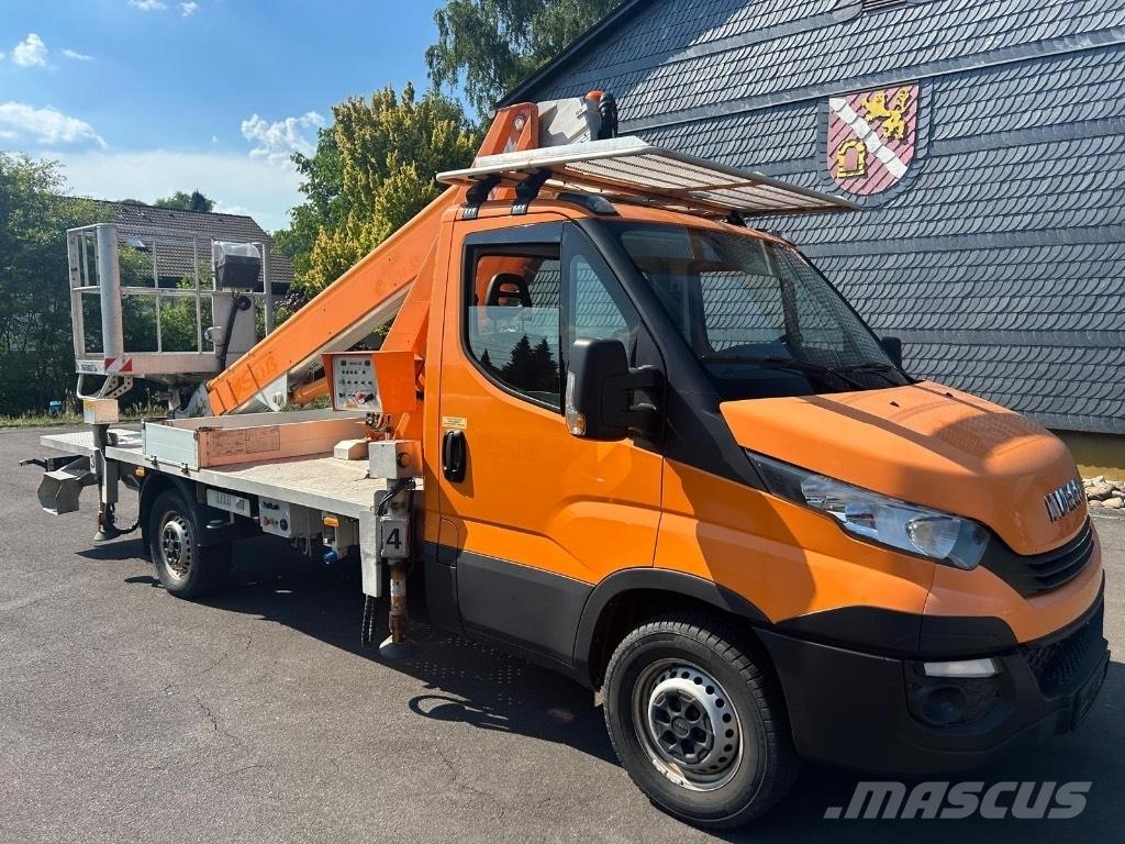 Multitel MT 162 Εναέριες πλατφόρμες τοποθετημένες σε φορτηγό