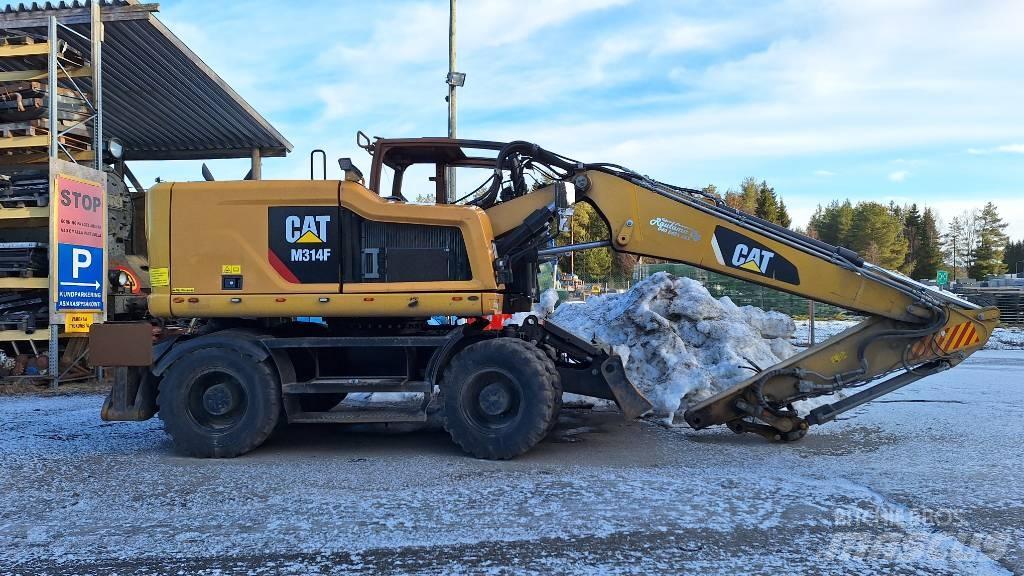 CAT M314F Εκσκαφείς με τροχούς - λάστιχα