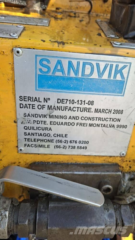 Sandvik DE710 Εξοπλισμός επιφανειακών γεωτρήσεων