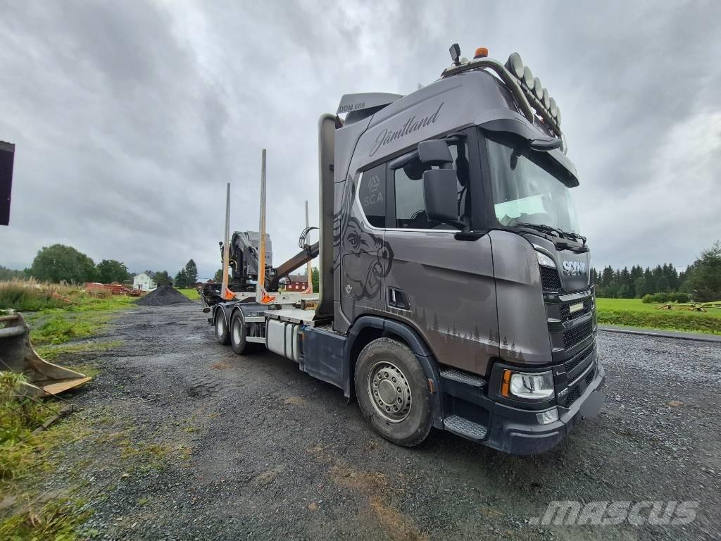 Scania R 650 Φορτηγά ξυλείας