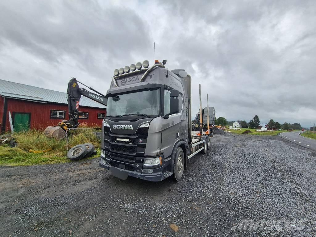 Scania R 650 Φορτηγά ξυλείας