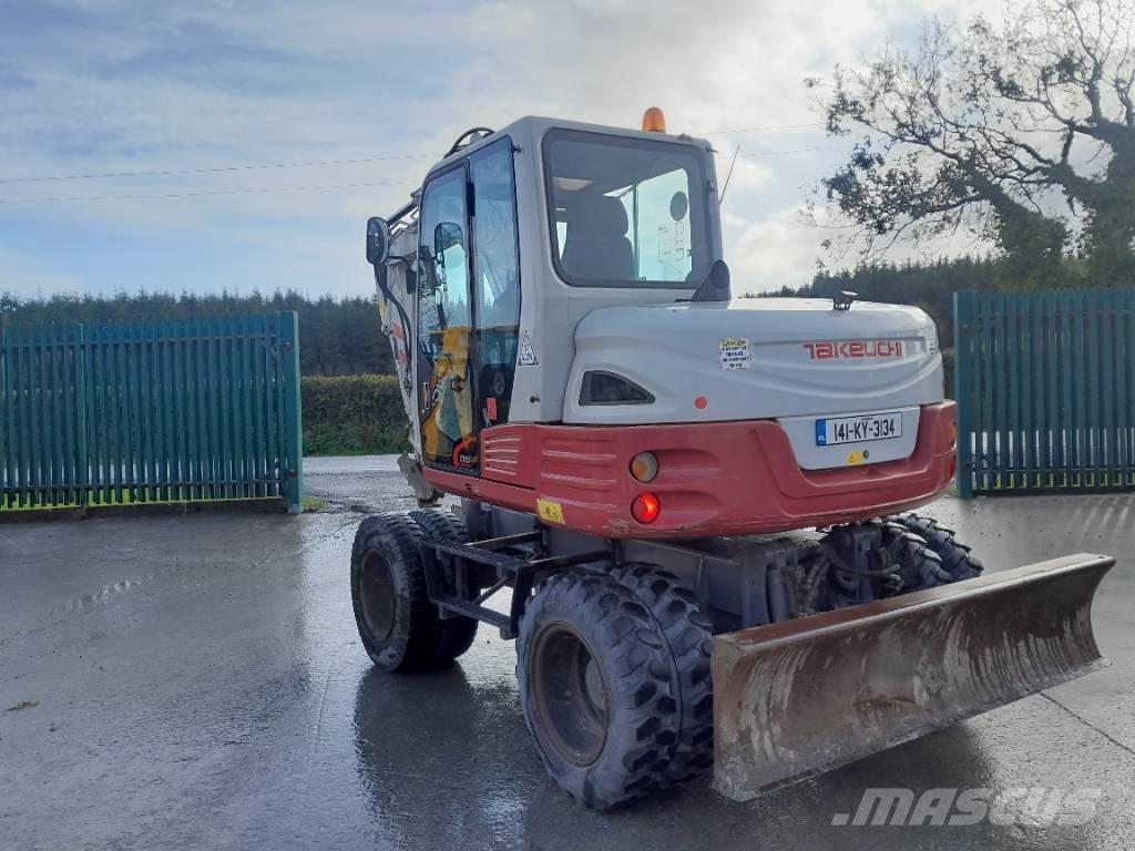Takeuchi TB 295 W Εκσκαφείς με τροχούς - λάστιχα