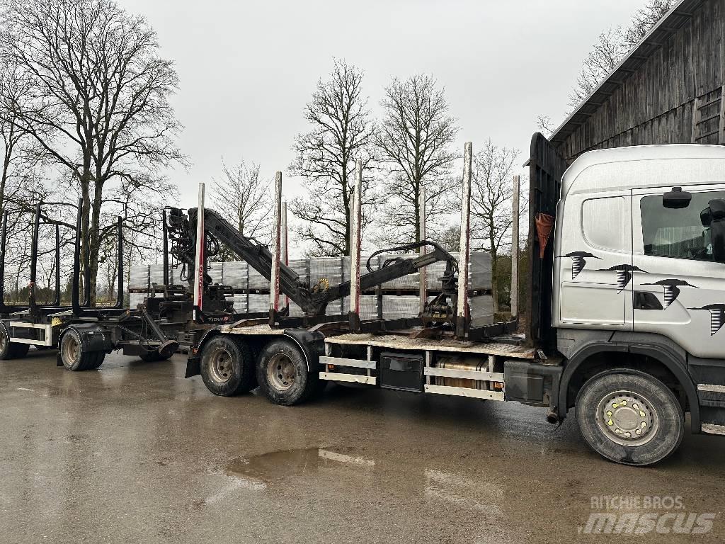 Scania R440 Φορτηγά ξυλείας