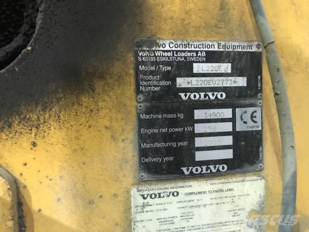 Volvo L 220 E Φορτωτές με λάστιχα (Τροχοφόροι)