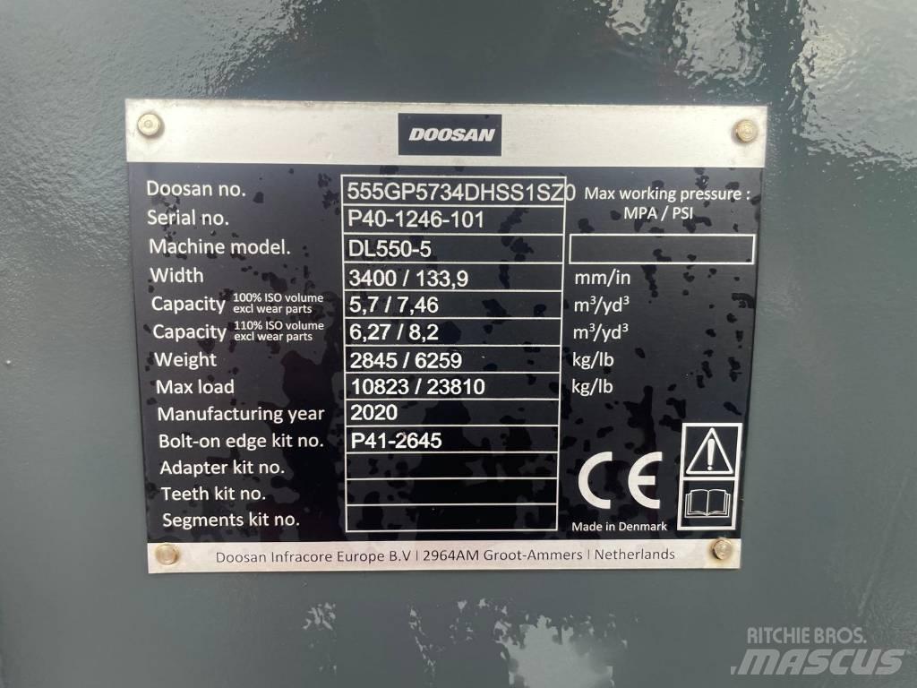 Doosan DL550 Κουβάδες