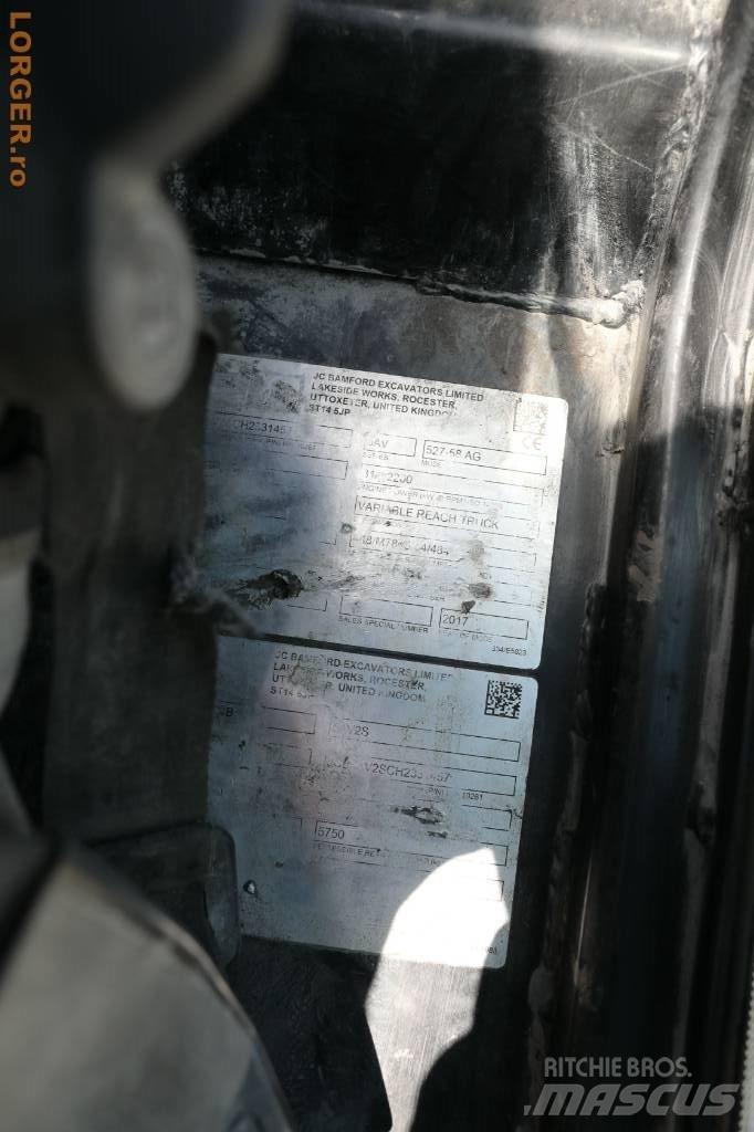 JCB 527-58 Agri Συστήματα τηλεχειρισμού για τη γεωργία