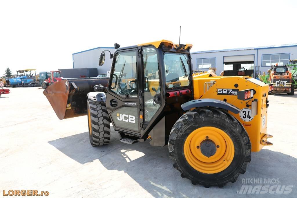 JCB 527-58 Agri Συστήματα τηλεχειρισμού για τη γεωργία