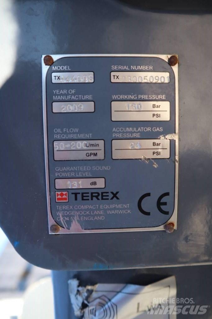 Terex TXH4400 Σφυριά / Σπαστήρες