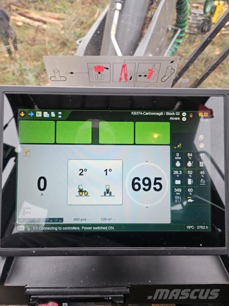 John Deere 1270G 8WD Θεριζοαλωνιστικές μηχανές