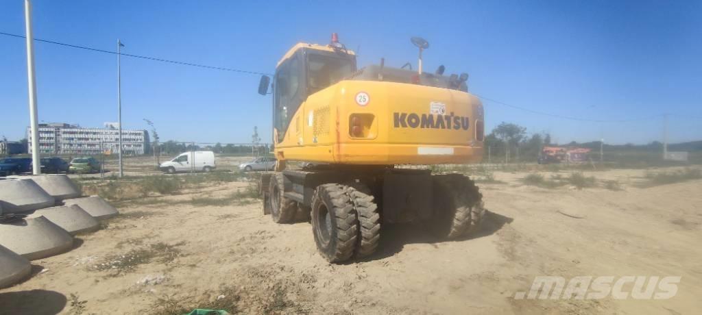 Komatsu PW 140-7 Εκσκαφείς με τροχούς - λάστιχα