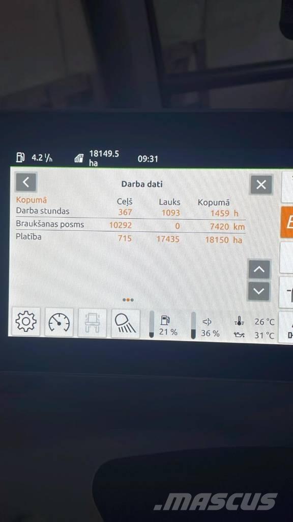 Amazone Pantera 4504 Ψεκαστήρες λιπασμάτων