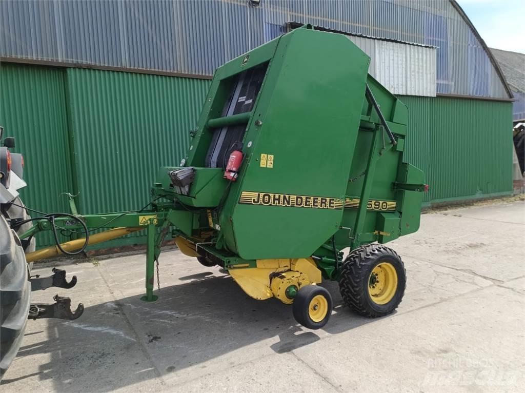 John Deere 590 Πρέσες κυλινδρικών δεμάτων