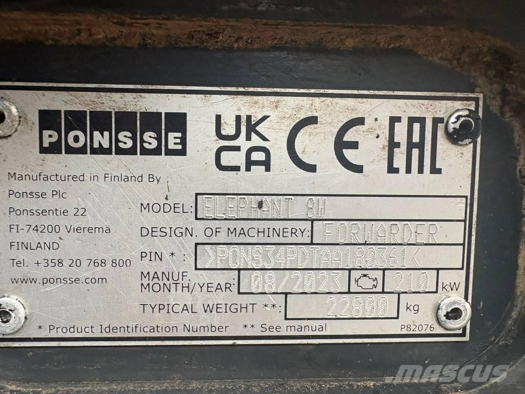 Ponsse Elephant Μεταφορείς ξυλείας