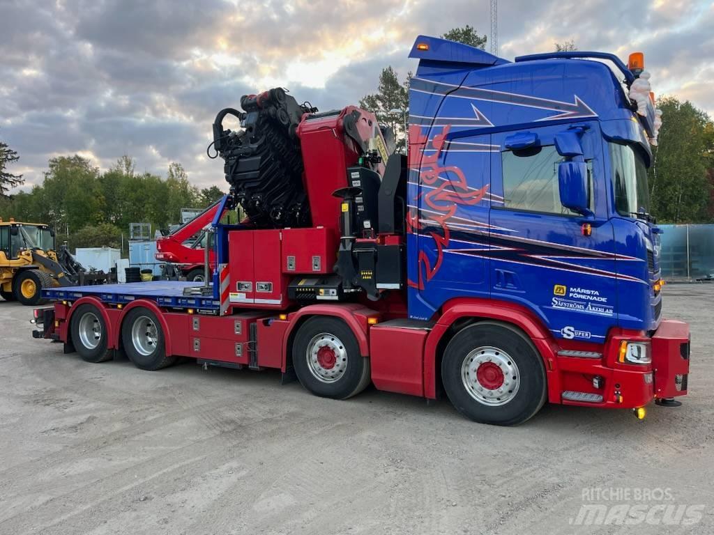 Scania R 560 Φορτηγά με Γερανό